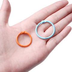 50pcs 25mm Round Lobster Clasps for DIY Keychain Making & Findings