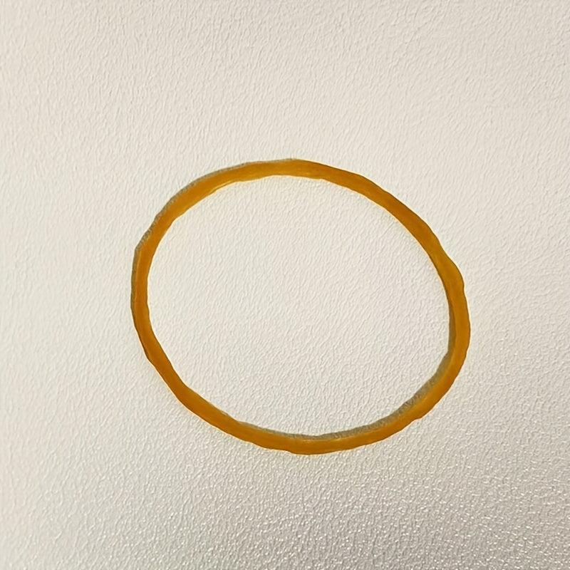 Yellow Rubber Band Ring Multifunctional Rubber Ring