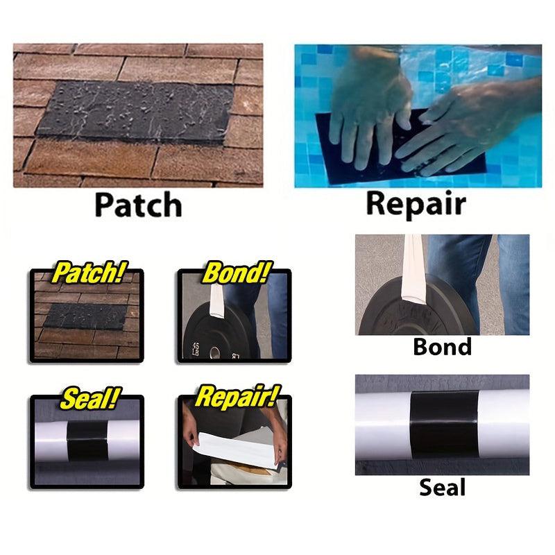 Waterproof Glue Tape - Instantly Stop Leaks - Outdoor Garden and Pipe Repair