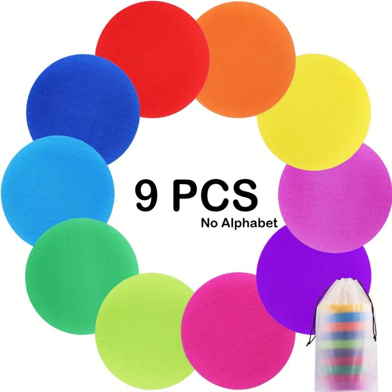 26pcs Carpet Markers Alphabet Adhesive Dots for Classroom Teachers & School