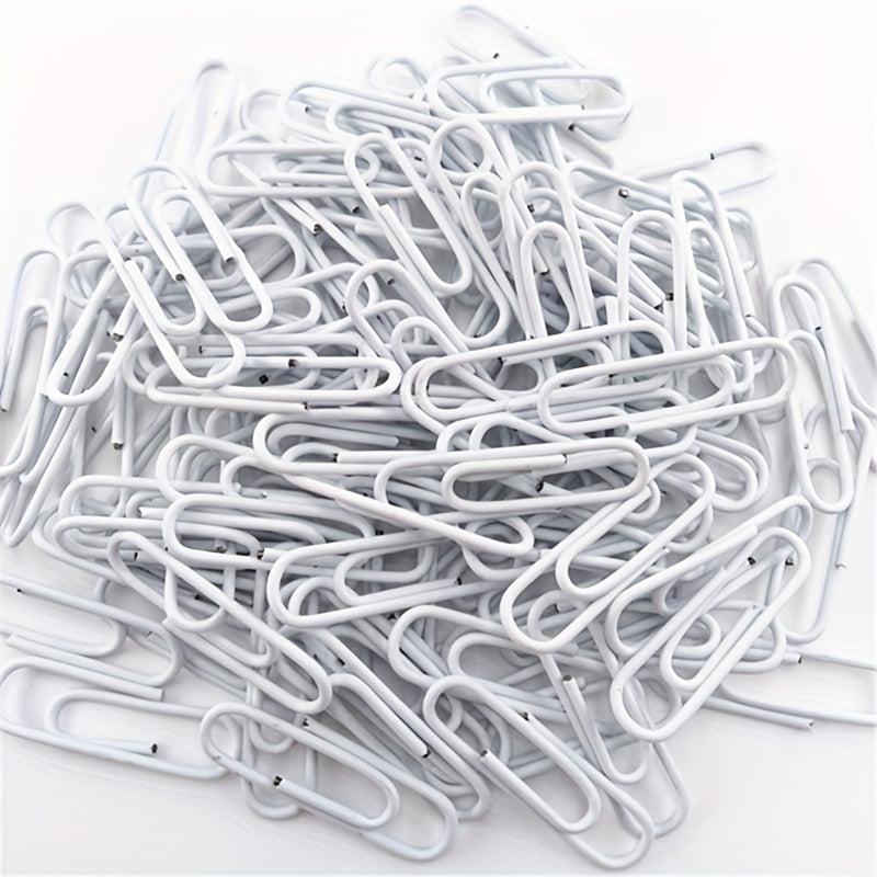 100pcs Colorful Iridescent Paper Clips for Desk Organizing