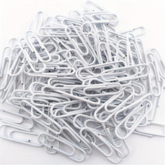 100pcs Colorful Iridescent Paper Clips for Desk Organizing