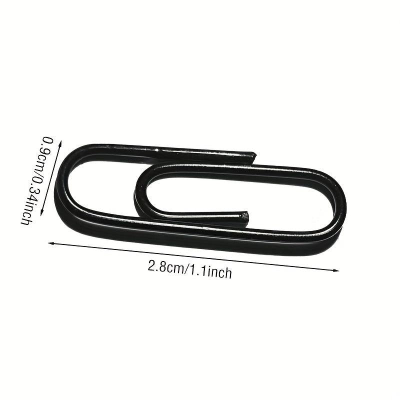 100pcs Colorful Iridescent Paper Clips for Desk Organizing