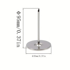 200pcs 95x95mm Flat Head Furniture Nails Silvery
