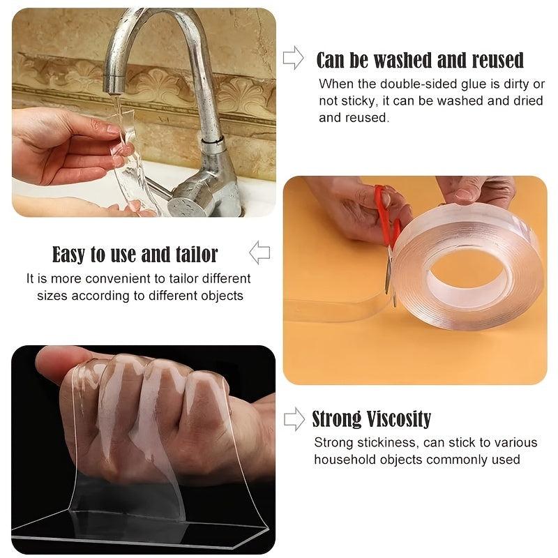 Double Sided Tape Mounting Adhesive - Removable Strong Two Sided Tape