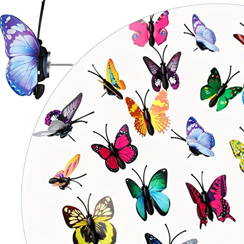 20pcs 3D Butterfly Pushpins for Bulletin Boards, Photos, Hanging Pictures