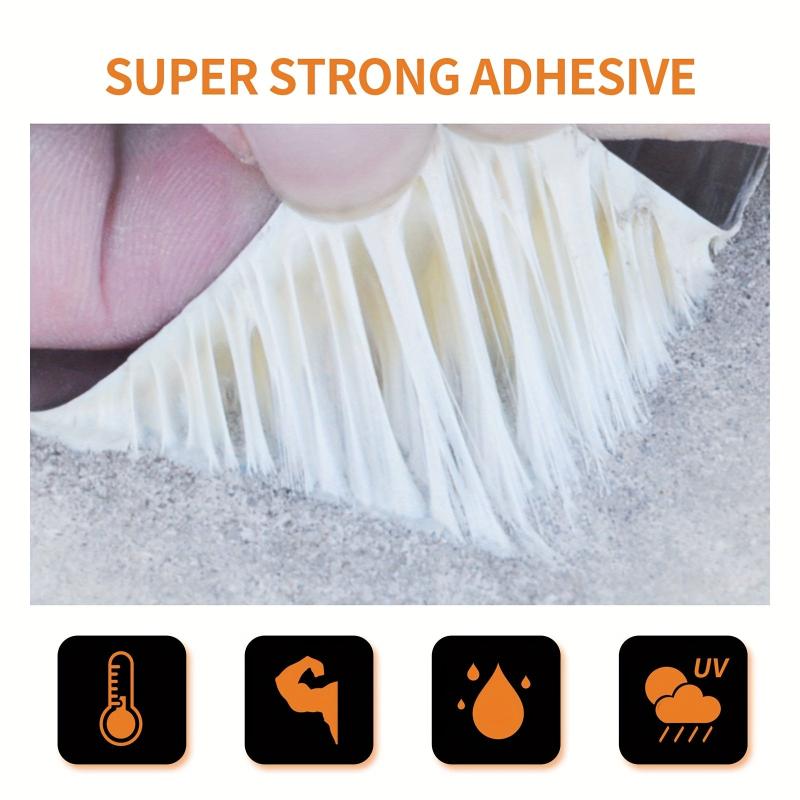 Silver Butyl Tape Waterproof Sealant RV Repair Windows Silicone Glass EDPM
