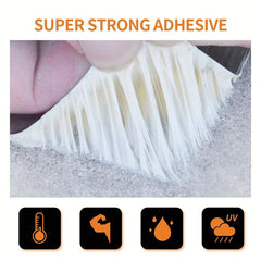 Silver Butyl Tape Waterproof Sealant RV Repair Windows Silicone Glass EDPM