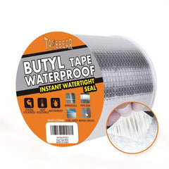 Silver Butyl Tape Waterproof Sealant RV Repair Windows Silicone Glass EDPM