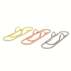10PCS Desk Accessories Pen Holder Paperclip Stationary Pencil Clips