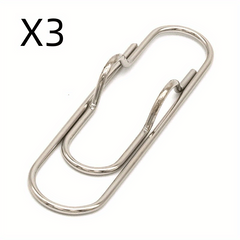 10PCS Desk Accessories Pen Holder Paperclip Stationary Pencil Clips