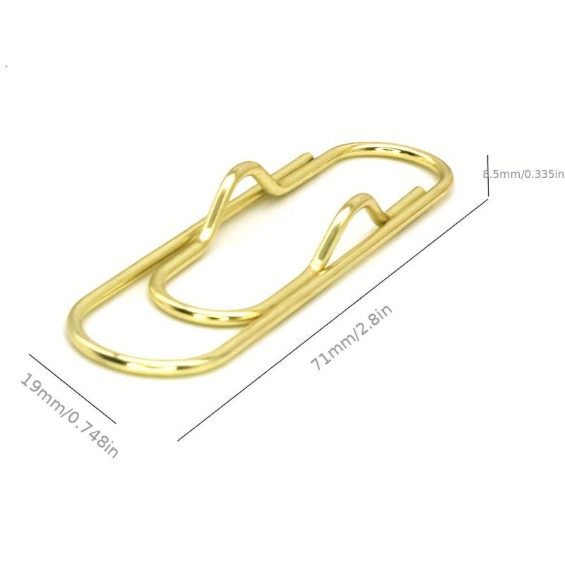 10PCS Desk Accessories Pen Holder Paperclip Stationary Pencil Clips