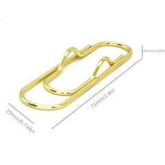 10PCS Desk Accessories Pen Holder Paperclip Stationary Pencil Clips