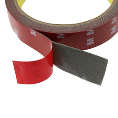 6-20mm 3m Rubber Foam Double sided Tape for Car Interior Accessories