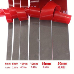 6-20mm 3m Rubber Foam Double sided Tape for Car Interior Accessories