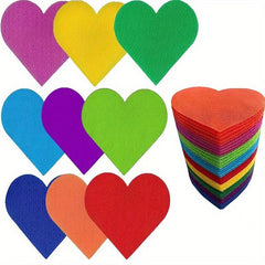 27pcs Heart Shape Carpet Markers for Preschool Classroom