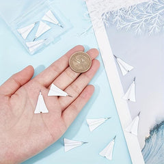 12Pcs Airplane Push Pins Aircraft Decorative Thumbtacks For Wall Map Cork Board