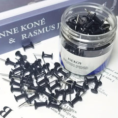 100pcs Push Pins for Bulletin Board Corkboard Map Calendar Home Office Craft