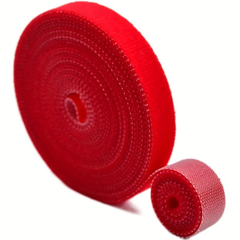 4 Rolls Hook And Loop Straps Reusable 1 5m Roll Double Side Hook Roll