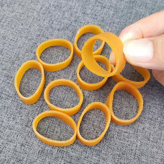 60pcs Rubber Bands 4 32 Cm Elastic Bands Stationery Holder Package Supplies