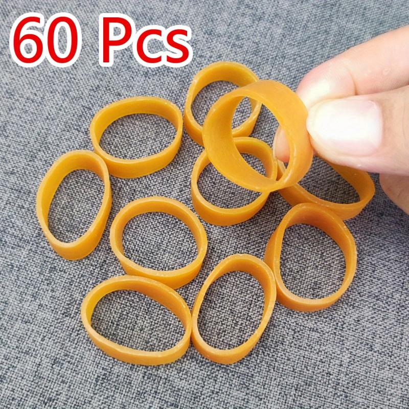 60pcs Rubber Bands 4 32 Cm Elastic Bands Stationery Holder Package Supplies