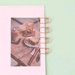 100pcs Mini Love Paper Clips for Office Use