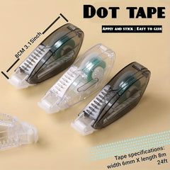 Double Sided Adhesive Tape 24ft 8M Office Supplies Single Core