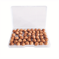 50pcs Wooden Push Pins for Cork Board, Photo Wall, Drawing Pins