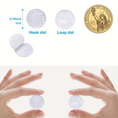 1500pcs 10mm Hook And Loop Dots Adhesive Coins for Classroom Office