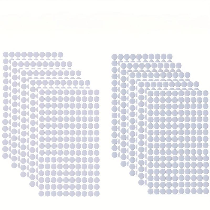 1500pcs 10mm Hook And Loop Dots Adhesive Coins for Classroom Office