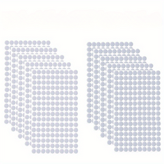 1500pcs 10mm Hook And Loop Dots Adhesive Coins for Classroom Office