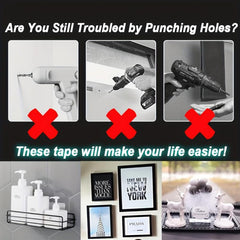 Heavy Duty Double Sided Adhesive Tape - Waterproof - Car DIY Craft Fabric