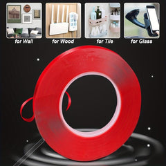 Heavy Duty Double Sided Adhesive Tape - Waterproof - Car DIY Craft Fabric