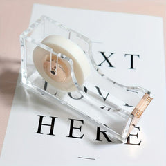 Acrylic Tape Holder Cutter for Office Scenes