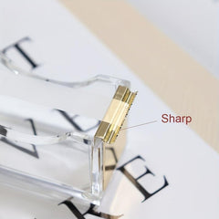 Acrylic Tape Holder Cutter for Office Scenes