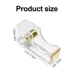 Acrylic Tape Holder Cutter for Office Scenes