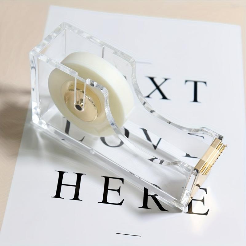 Acrylic Tape Holder Cutter for Office Scenes