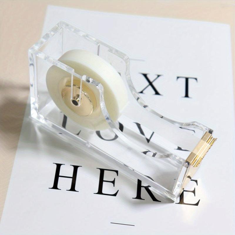 Acrylic Tape Holder Cutter for Office Scenes