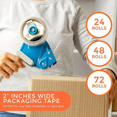 Packaging Tape 4.83cm/100yds or 6.1cm/100yds