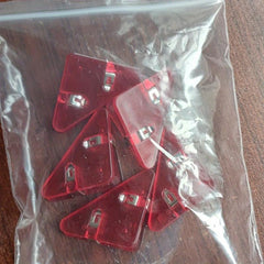Triangle Corner Clip Folder A4 Bill Plastic Clip 50-70 Sheets Storage Office