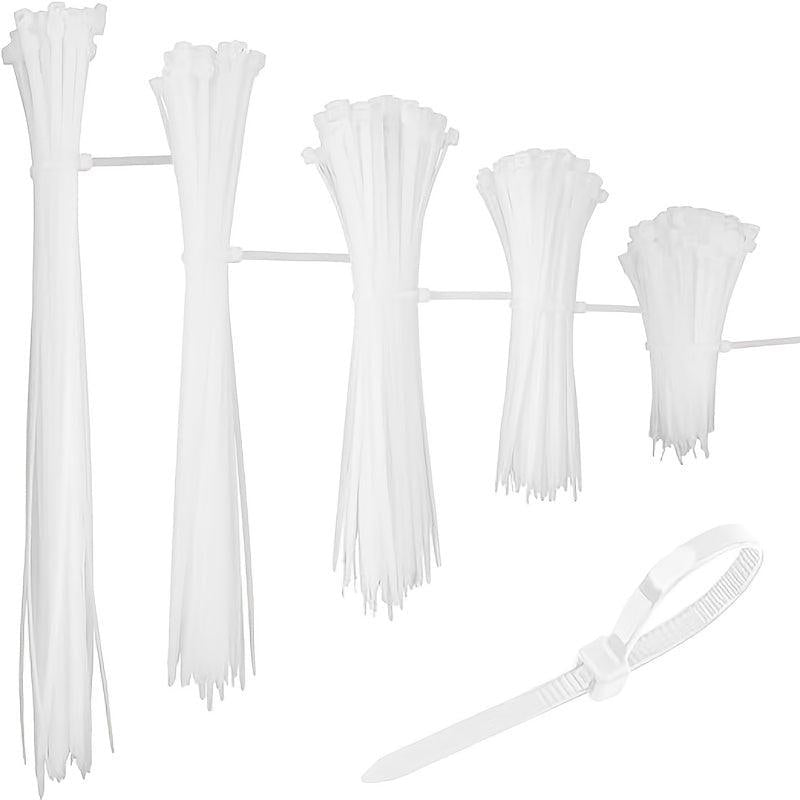 500pcs+ Zipper Ties for Camping & Travel Essentials