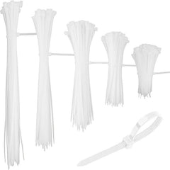 500pcs+ Zipper Ties for Camping & Travel Essentials