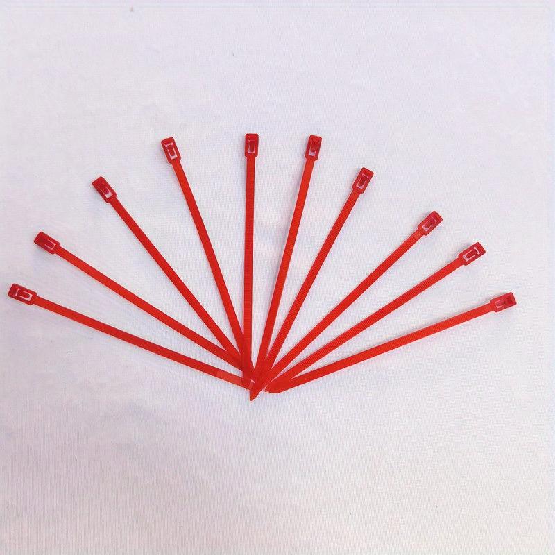 20cm 10pcs Reusable Ties Nylon Ties Tensile Strength Wire Management Cable Ties