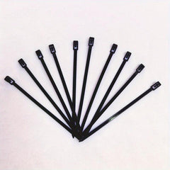 20cm 10pcs Reusable Ties Nylon Ties Tensile Strength Wire Management Cable Ties