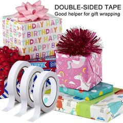 Double Sided Tape for Scrapbooks - Easy to Tear - Adhesive Tape