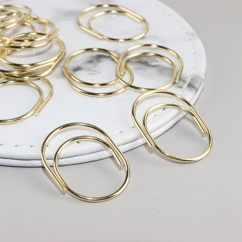 15pcs Mini 25mm Paper Clips for Planners & Office Supplies