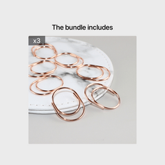 15pcs Mini 25mm Paper Clips for Planners & Office Supplies