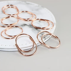 15pcs Mini 25mm Paper Clips for Planners & Office Supplies