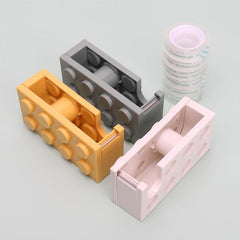 Desktop Transparent Tape Cutter Stacking Stationery
