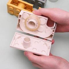 Desktop Transparent Tape Cutter Stacking Stationery
